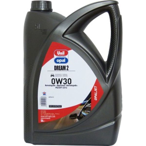 ÓLEO UNIL OPAL GASOLINA / DIESEL 0W30 5L PSA