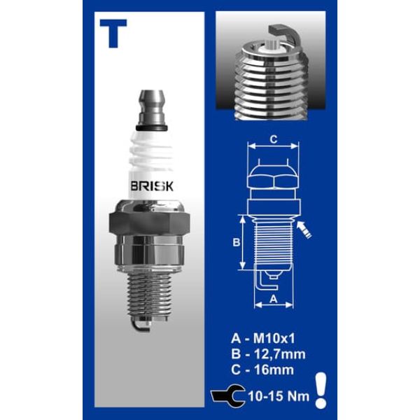 VELA BRISK HONDA GX25/GX35/GX50 U.E.